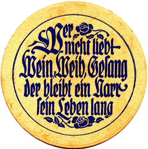 unbekannt ----- spruch rund 1d (215-wer nicht liebt-blau)